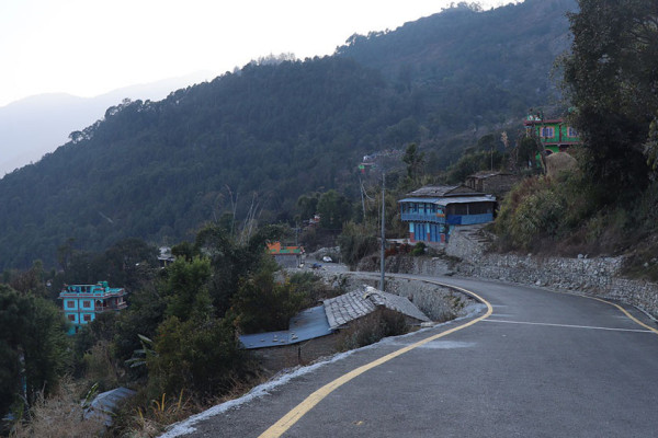 घतानको वडा कार्यालय जोड्ने सडक कालोपत्र